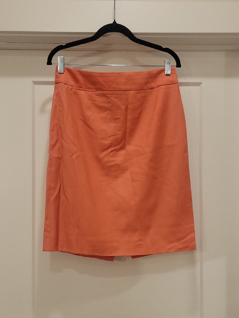 J.Crew Classic Coral Women's Straight Skirt, 100% Wool